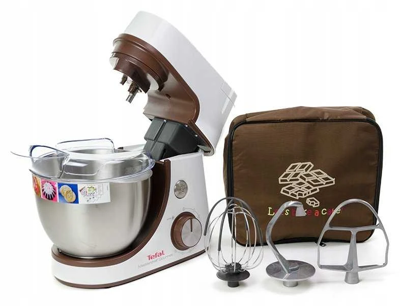 TEFAL | Masterchef Gourmet virtuvinis kombainas | QB51K138 | 1100 W | Greičių skaičius 8 | Bowl capacity 4.6 L | Baltas