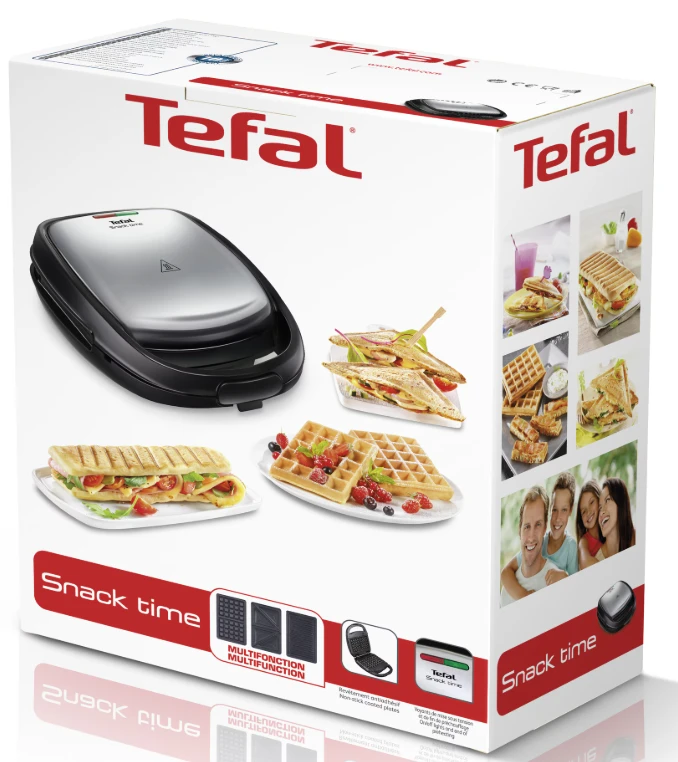 Sumuštinių keptuvas Tefal SW342D38 Snack Time 3in1