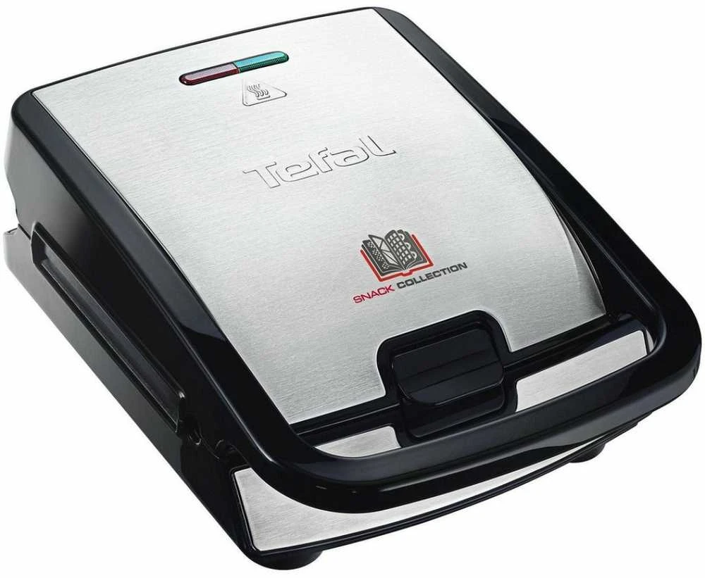 TEFAL Sumuštinių ir vaflių keptuvas SW854D16, 4 plokštės