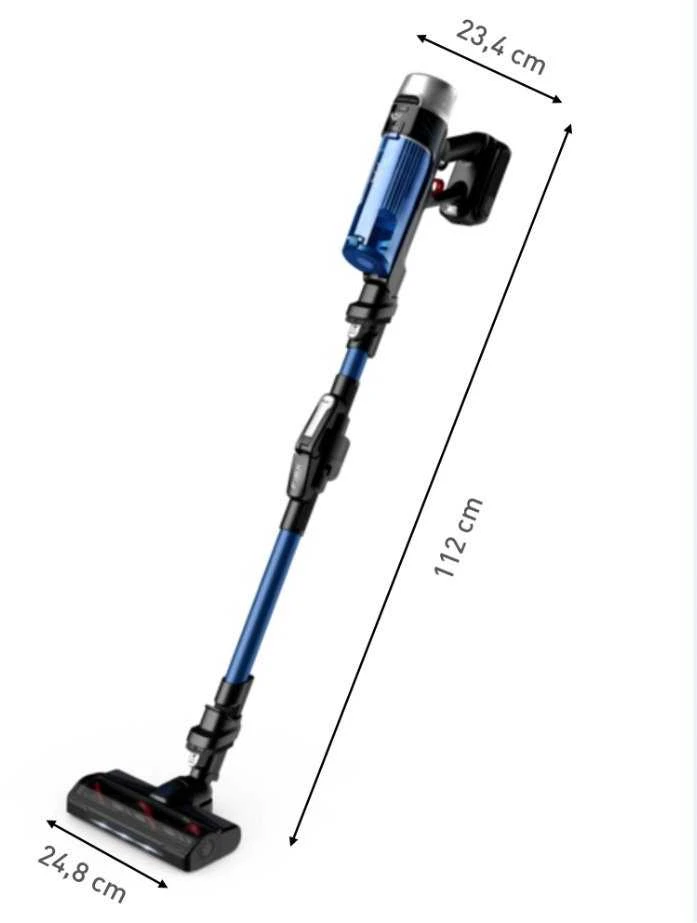 Dulkių siurblys su plovimo funkcija Tefal X-Force Flex 9.60 Aqua (TY20C4WO), Mėlynas