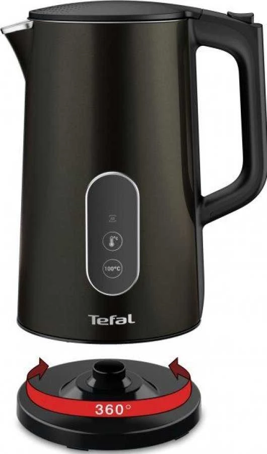 Elektrinis virdulys Tefal Digit KI831E10, 1.7 L, Juodas