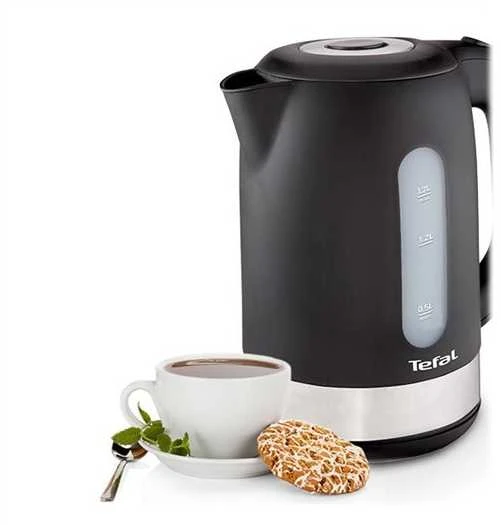 Elektrinis virdulys TEFAL SNOW KO3308, 1.7 l, Juodas