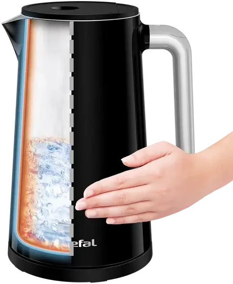 Tefal KO851 elektrinis virdulys 1,7 L Juoda 1800 W