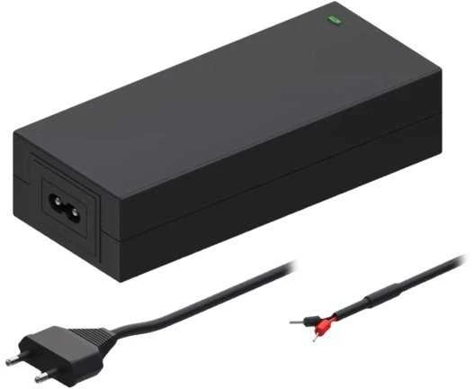Teltonika - PR317EUA - ES maitinimo šaltinis, 62 W (AC/DC maitinimo šaltinis, ES kištukas 48 V 1,3 A, 1500 + 2000 mm, su 2,5 mm² laidų antgaliu) | Teltonika ES 2 kontaktų maitinimo šaltinis, 62 W, skirtas TSW200 | ES 2 kontaktų maitinimo šaltinis, 62 W