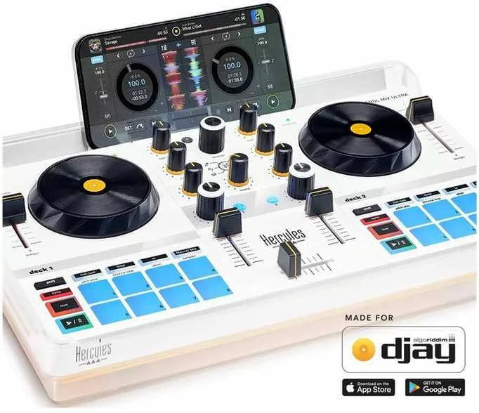 Hercules | Djcontrol Mix Ultra WW | Garsiakalbiai | Bluetooth
