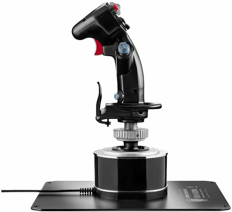 Thrustmaster HOTAS WARTHOG Vairalazdė ir akceleratoriaus valdiklis, Juodas