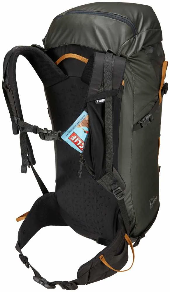Thule Tulė | Maišykite Alpine, 40L | Pėsčiųjų kuprinės | Obsidianas | Pečių dirželis