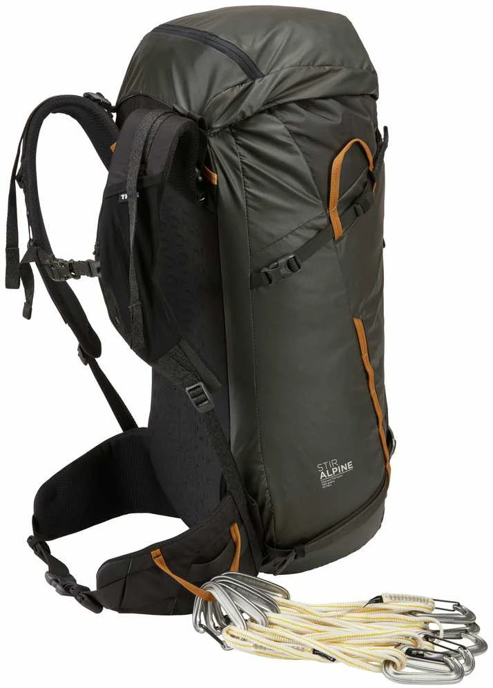 Thule Tulė | Maišykite Alpine, 40L | Pėsčiųjų kuprinės | Obsidianas | Pečių dirželis