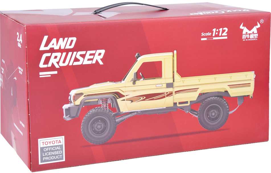 Jokomisiada pikapas Toyota Land Cruiser 4x4 nuotolinio valdymo automobilis RC0672