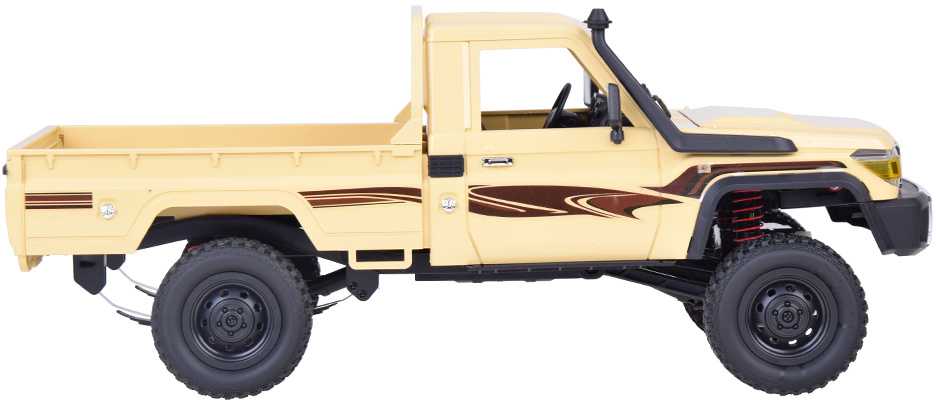 Jokomisiada pikapas Toyota Land Cruiser 4x4 nuotolinio valdymo automobilis RC0672