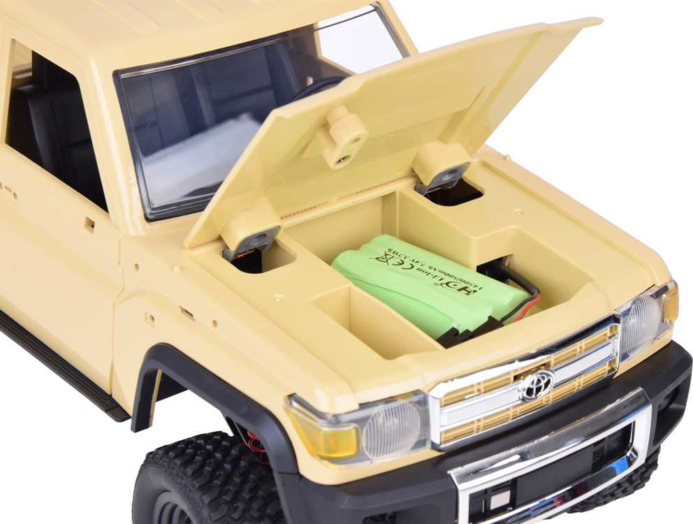 Jokomisiada pikapas Toyota Land Cruiser 4x4 nuotolinio valdymo automobilis RC0672