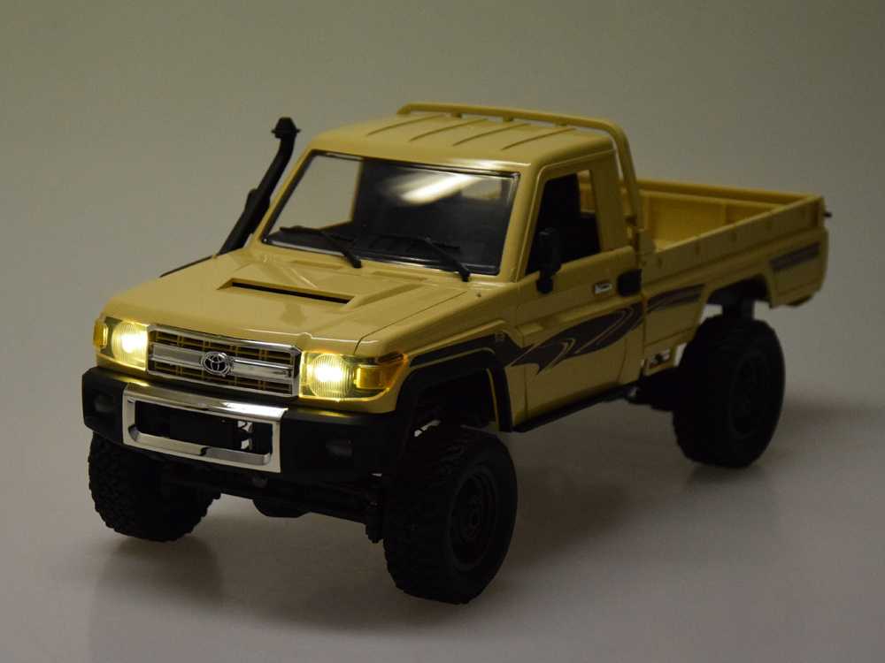 Jokomisiada pikapas Toyota Land Cruiser 4x4 nuotolinio valdymo automobilis RC0672