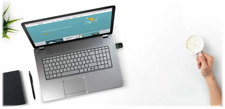 TP-LINK AC600 dviejų dažnių belaidis USB adapteris MTK 1T1R 433 Mbps esant 5 GHz dažniui + 150 Mbps esant 2,4 GHz dažniui 802.11ac/a/b/g/n USB 2.0