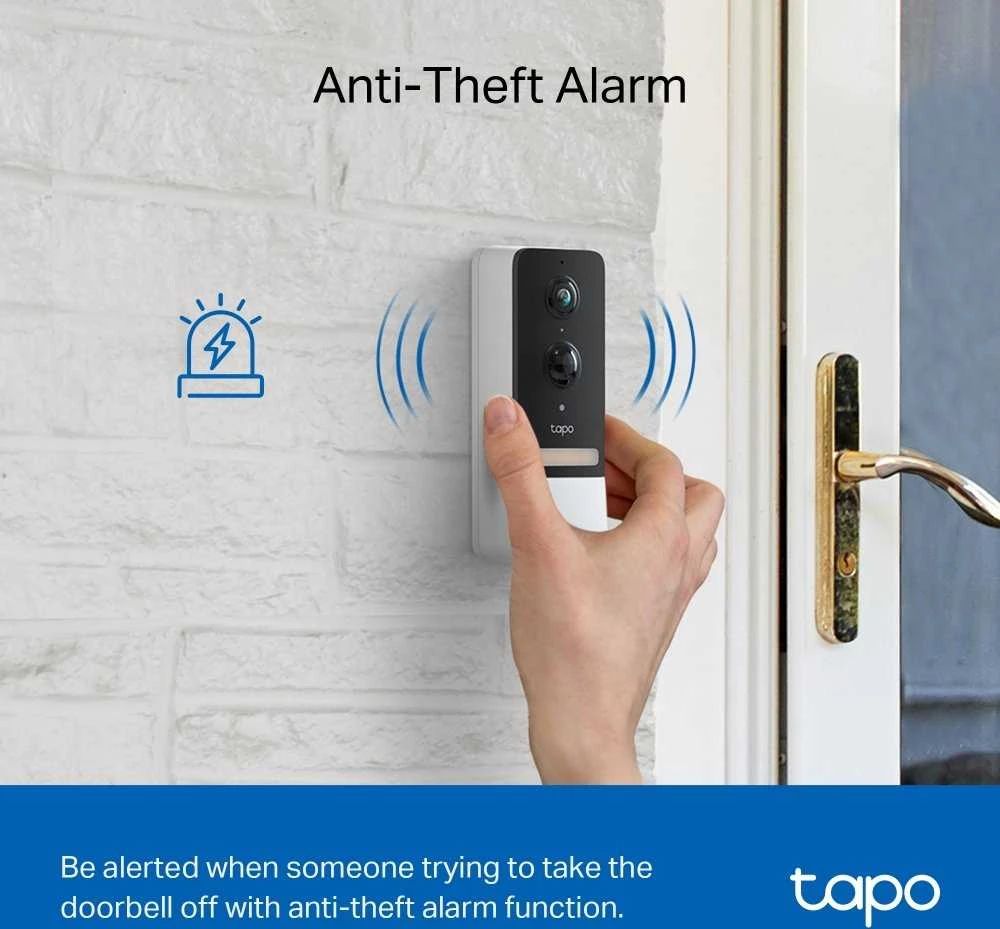 Ezviz TP-LINK | Tapo Smart Baterija Video Doorbell | Tapo D230S1