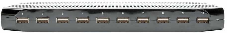 Tripp Lite | 10 prievadų USB įkrovimo stotis su reguliuojama saugykla | U280-010-ST-CEE