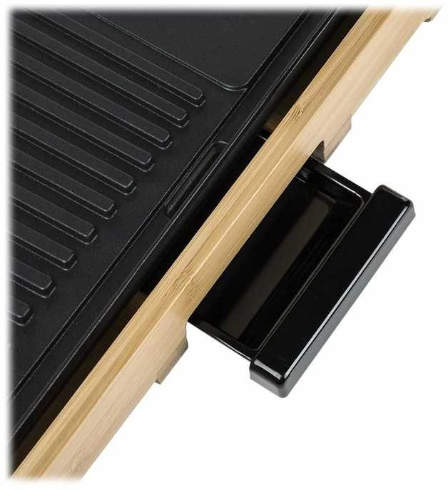 Tristar | Bamboo Grilis XL | TG2514B | Table | 2200 W | Juodas