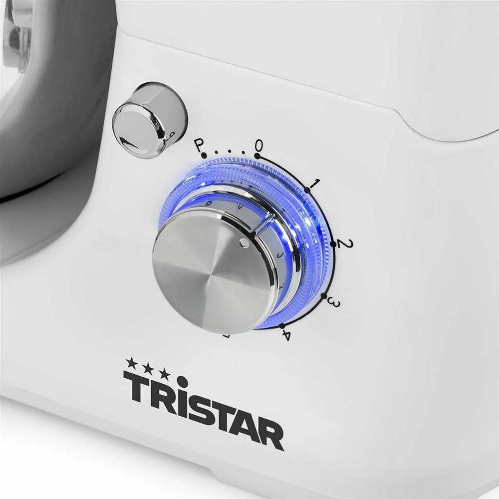 Virtuvinis kombainas Tristar Kitchen Machine | MX-4817 | 1200 W | Greičių skaičius 6 | Bowl capacity 5 L | Baltas