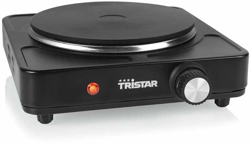 Tristar stalo kaitlentė | KP-6151 | Degiklių / virimo zonų skaičius: 1 | Elektrinė | Juodas