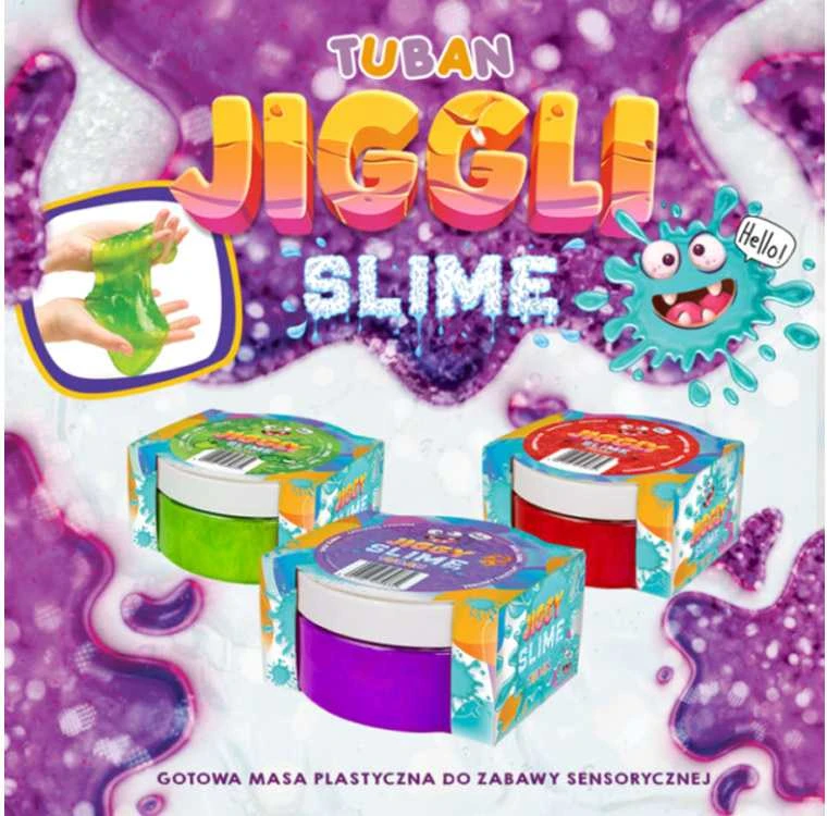 Tuban Jiggly Slime - Slaimas - Violetinis Perlas - 100 g