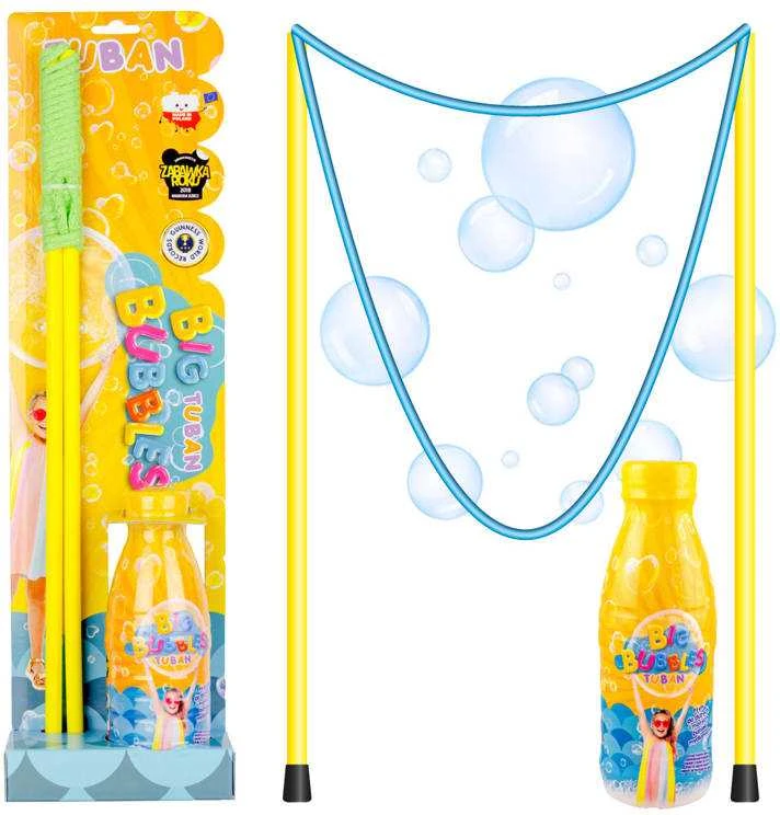 Tuban Milžiniška burbulų lazda (50 cm) + Muilo burbulų skystis 400 ml