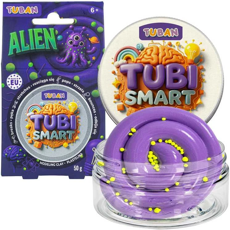 Tuban Tubi Smart - Modeliavimo masė - Ateivis (50 g)