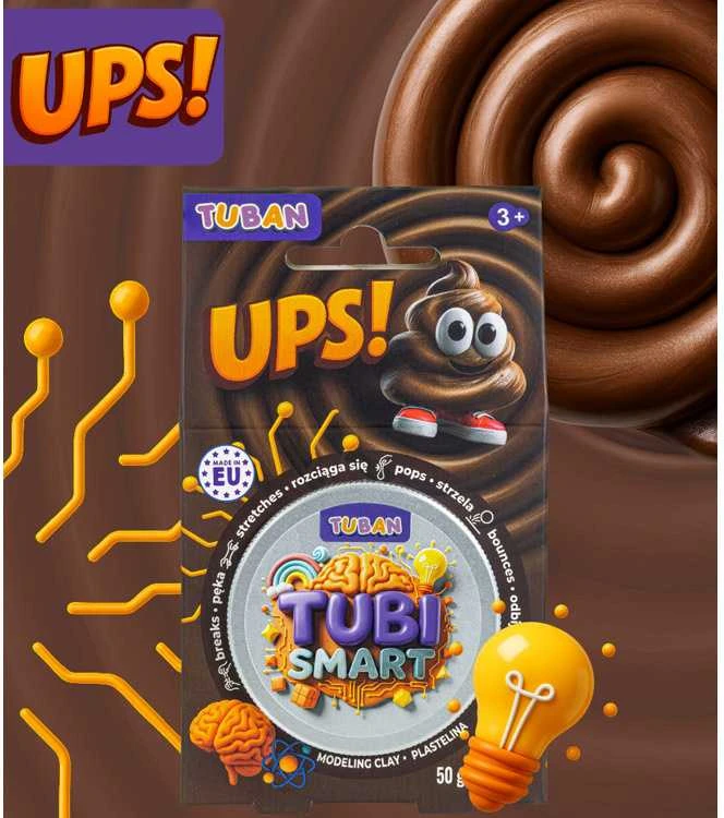 Tuban Tubi Smart - Modeliavimo masė - Ups! (50 g)