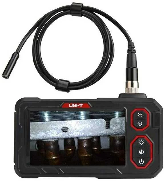 Boroskopas, 1m, 4.3"HD ekranas, 300K HD kamera, IP67, UNI-T