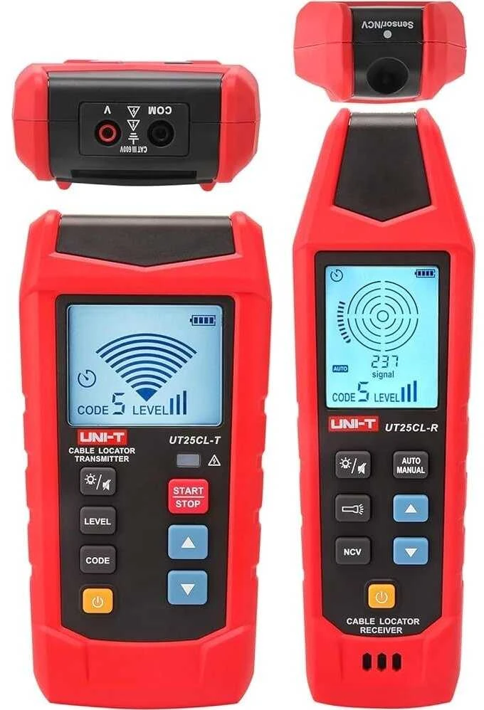 Uni-t Kabelių ieškilis, AC/DC 8~480V, įtampos aptikimo gyllis iki 0.4m, NCV voltage range: 80V ~ 1000V
