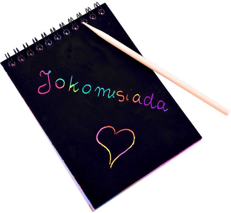 Jokomisiada Nešiojamojo kompiuterio Rainbow nutrinama kortelė su ZA3913 rašikliu