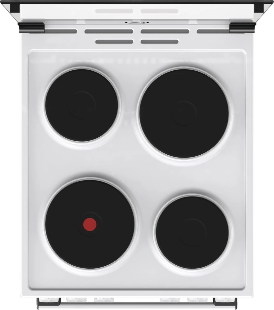 Viryklė Gorenje Cooker | GE5A21WH | Hob type Electric | Oven type Electric | Baltas | Plotis 50 cm | Grilling | Gylis 59.4 cm | 68 L