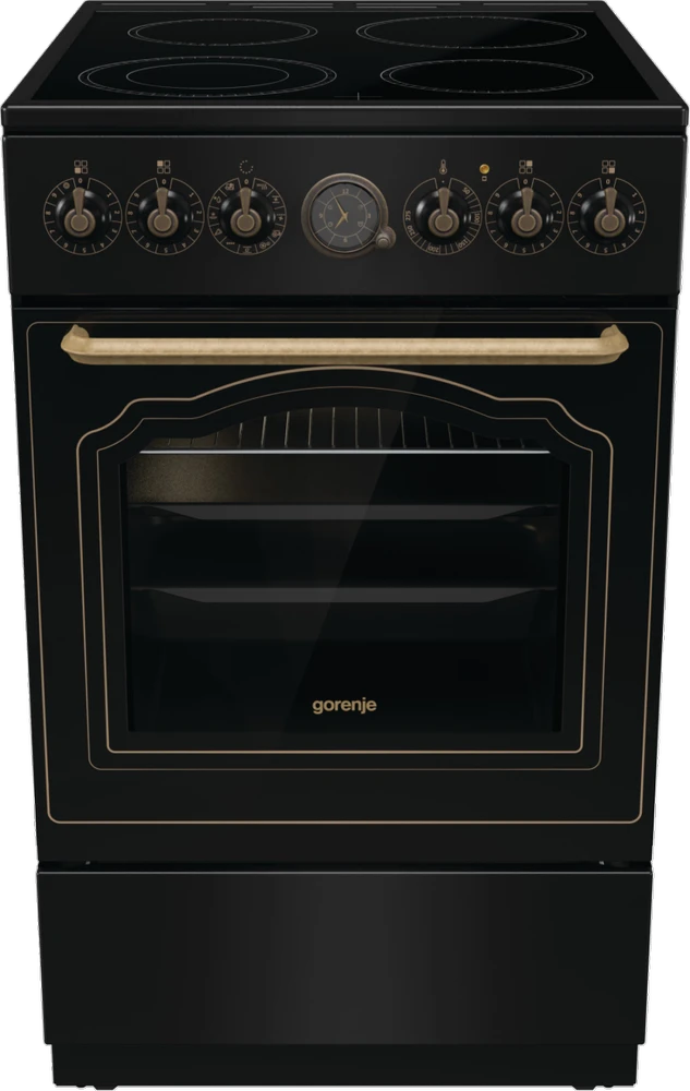 Gorenje Classico Elektrinė viryklė, 50 cm (GECS5B70CLB)