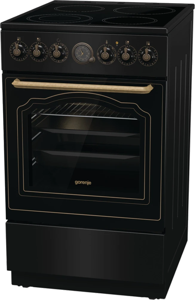 Gorenje Classico Elektrinė viryklė, 50 cm (GECS5B70CLB)
