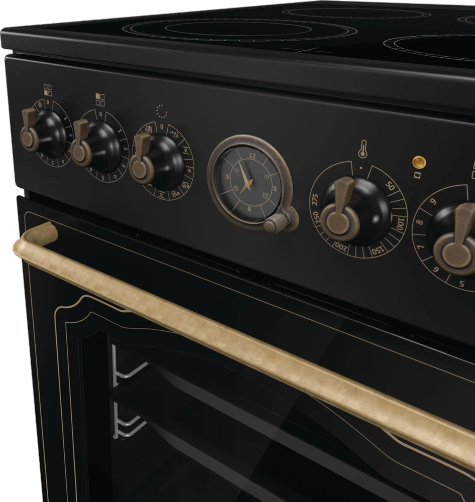 Gorenje Classico Elektrinė viryklė, 50 cm (GECS5B70CLB)