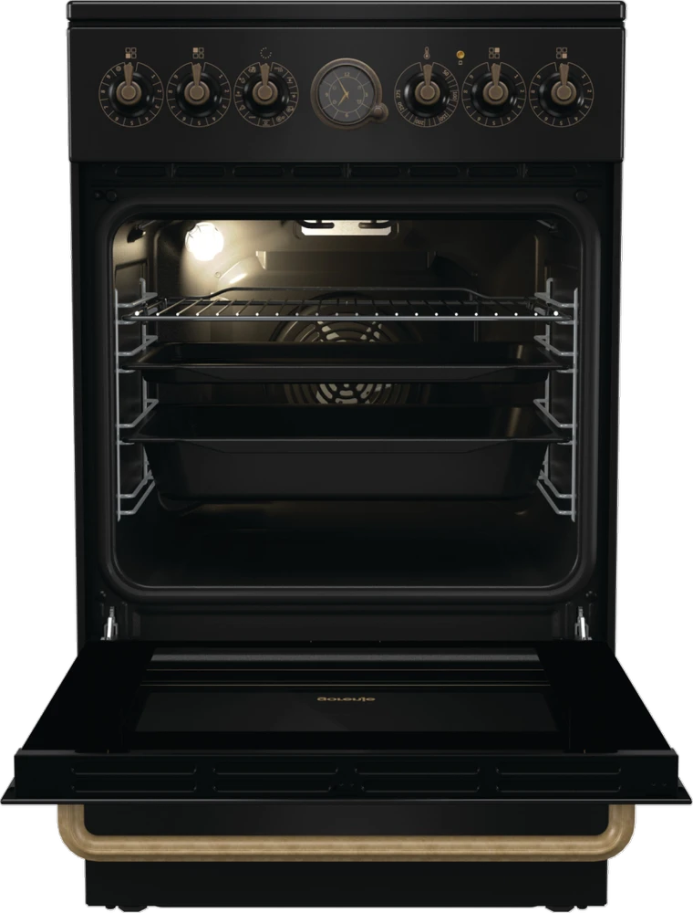 Gorenje Classico Elektrinė viryklė, 50 cm (GECS5B70CLB)