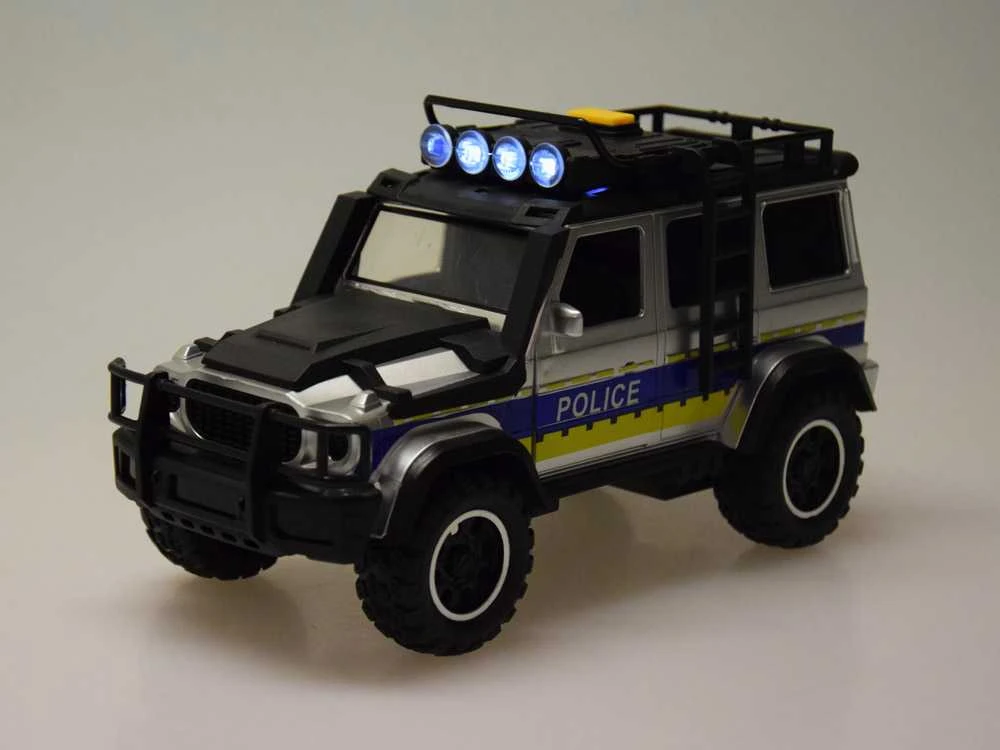 Jokomisiada Visureigis policijos automobilis su šviesos ir garso pavara ZA5410