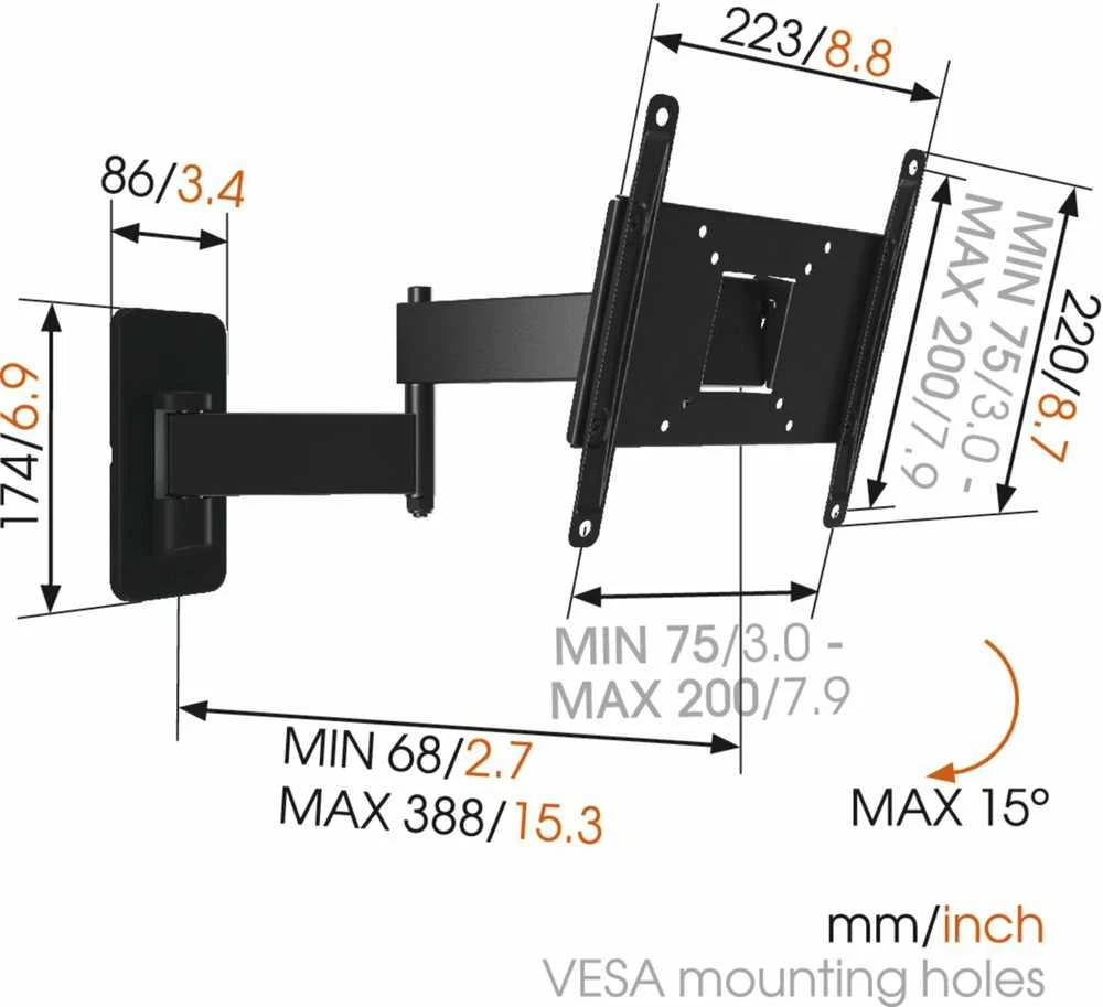 Vogels VOGEL S MA2040 TV laikiklis