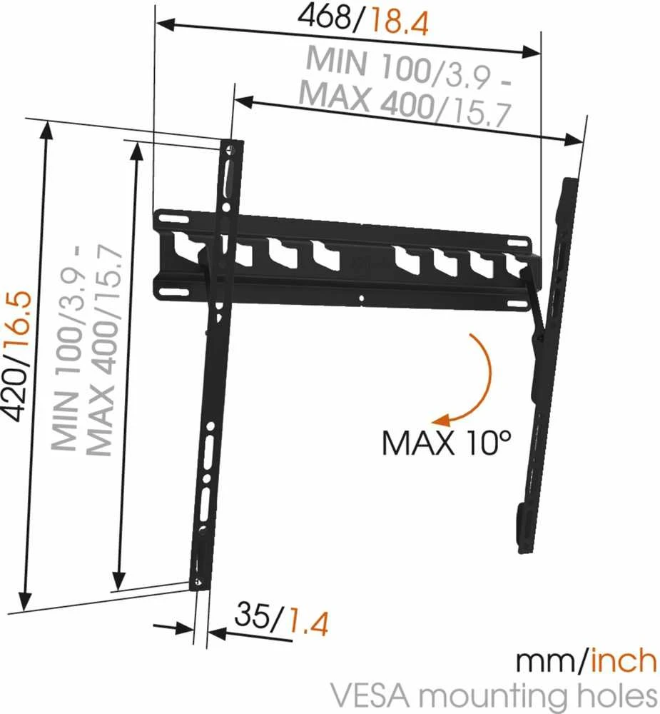 VOGEL'S MA3010 TV laikiklis