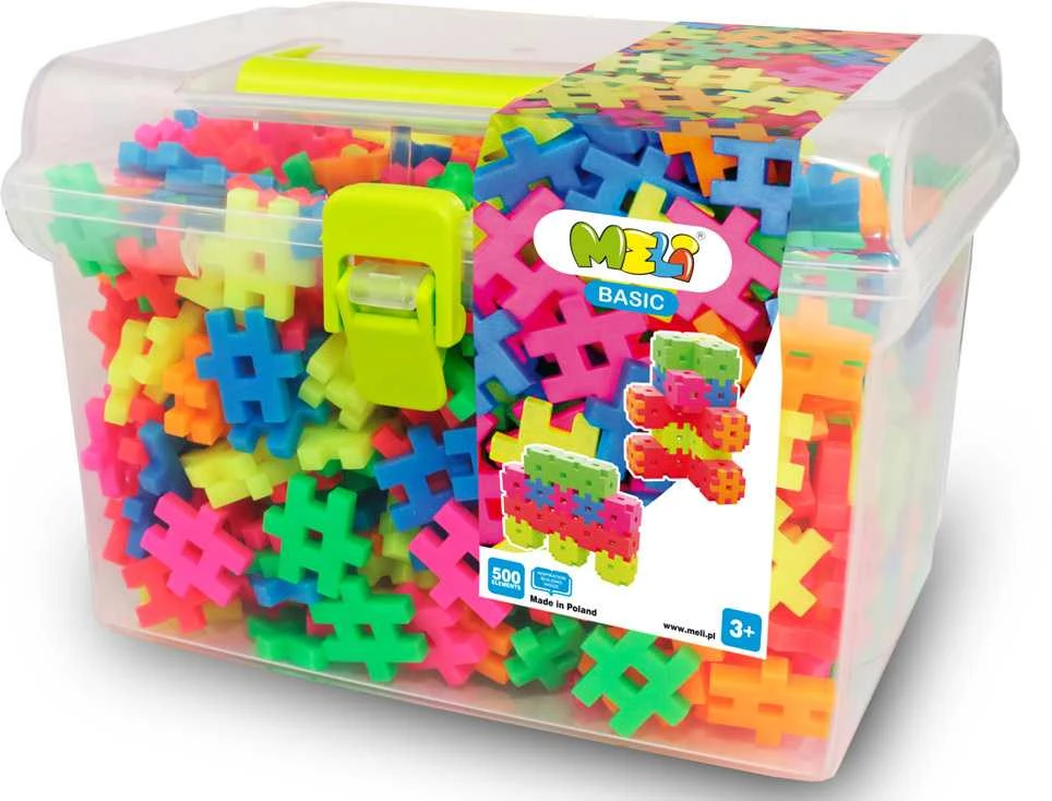 WAFLE MEli Basic Neon Travel Box 500 50091 ZA5666