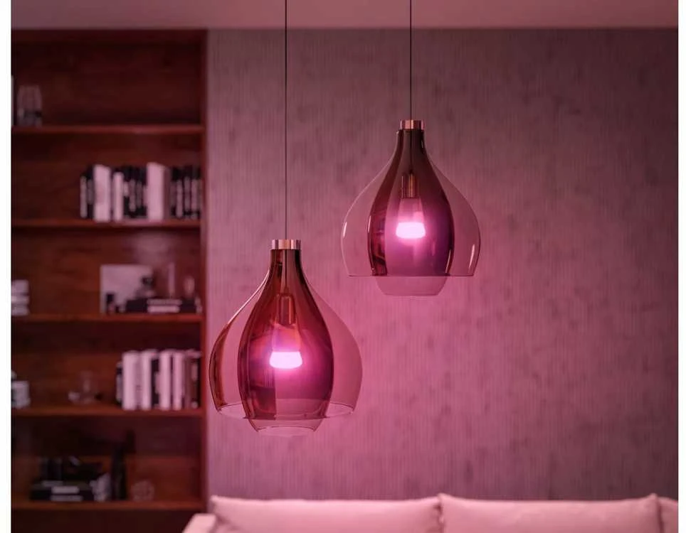„Philips WCA 11W A60 E27“ 2 vnt. pakuotė | E27 | 11 W | Balta ir spalvota 2000K–6500K +16 milijonų spalvų | „Bluetooth“ ir „Zigbee“