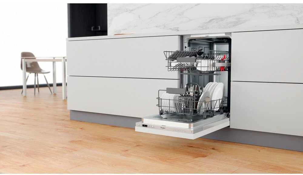 Įmontuojama indaplovė Whirlpool WSIC 3M27