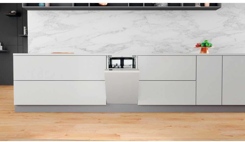 Įmontuojama indaplovė Whirlpool WSIC 3M27
