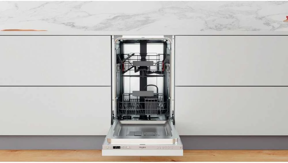 Įmontuojama indaplovė Whirlpool WSIC 3M27