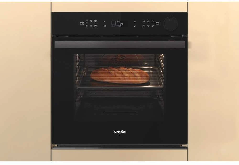 Juodos spalvos įmontuojama orkaitė su pirolize Whirlpool AKZ9S 8270 FB