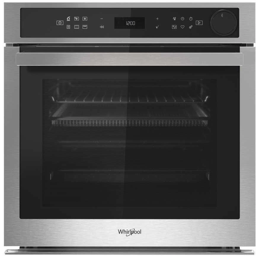 Whirlpool orkaitė | AKZ9S 8271 IX | 73 L | Elektrinis | Hidrolitinė/pirolizė | Elektroninė | Garų funkcija | Aukštis 59,5 cm | Plotis 59,5 cm | Juodas