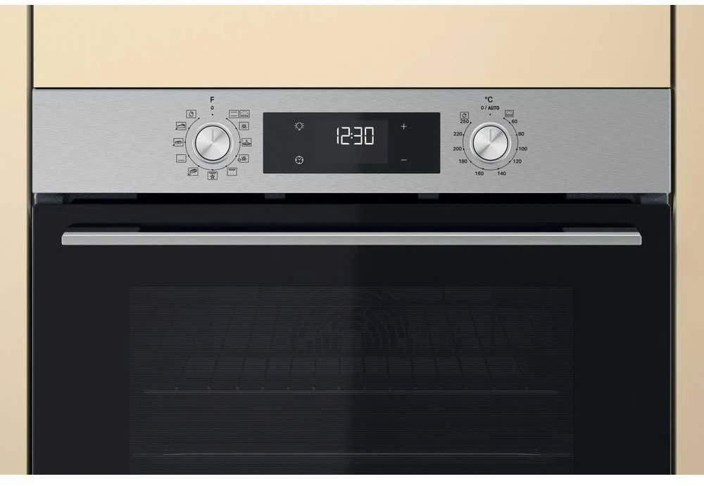 WHIRLPOOL orkaitė OMK58HU1X, plotis 60 cm, energijos klasė A+, nerūdijantis plienas