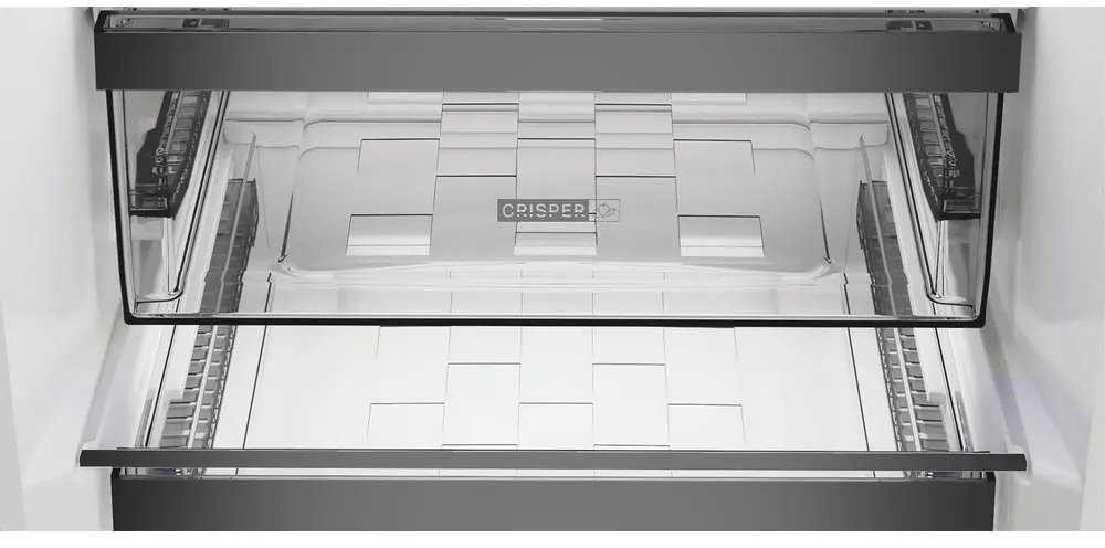 Whirlpool Šaldytuvas | WHK 26402 XP4E | Energy efficiency class E | Free standing | Combi | Height 203.5 cm | No Frost system | Šaldytuvas net capacity 249 L | Šaldiklis net capacity 106 L | Ekranas | 37 dB | Sidabrinis