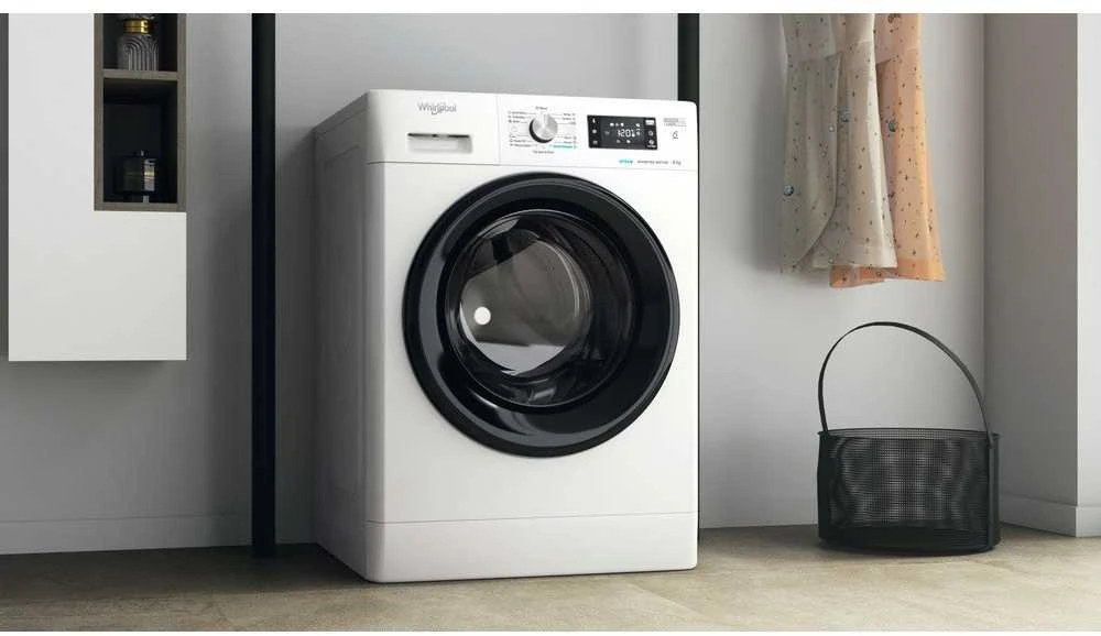 WHIRLPOOL Skalbimo mašina FFB 8469 BV EE, 8kg, 1400 rpm, Energy class A, Gylis 63 cm, Inverter motor, Steam refresh