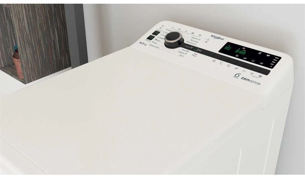 Iš viršaus pakraunama skalbimo mašina Whirlpool TDLRB 65242BS