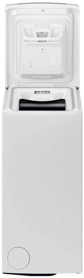 Whirlpool | Skalbimo mašina | TDLRB 7232BS EU | Energy efficiency class D | Top loading | Skalbimo talpa 7kg | 1200 RPM | Gylis 60 cm | Plotis 40 cm | LED | Baltas