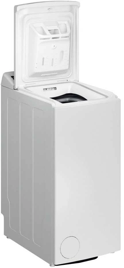 Whirlpool | Skalbimo mašina | TDLRB 7232BS EU | Energy efficiency class D | Top loading | Skalbimo talpa 7kg | 1200 RPM | Gylis 60 cm | Plotis 40 cm | LED | Baltas